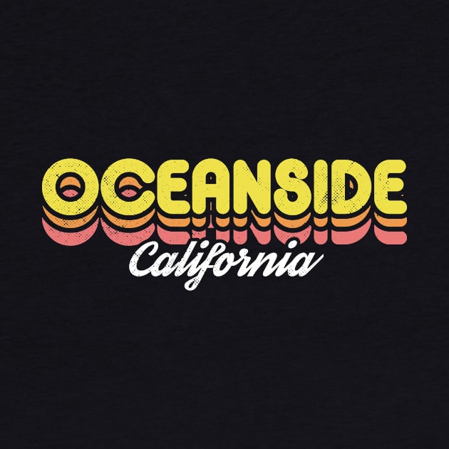 Retro Oceanside California by rojakdesigns